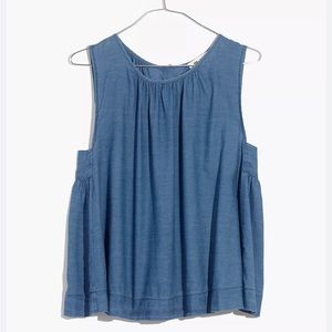❤️4 for $28 madewell denim blue tank